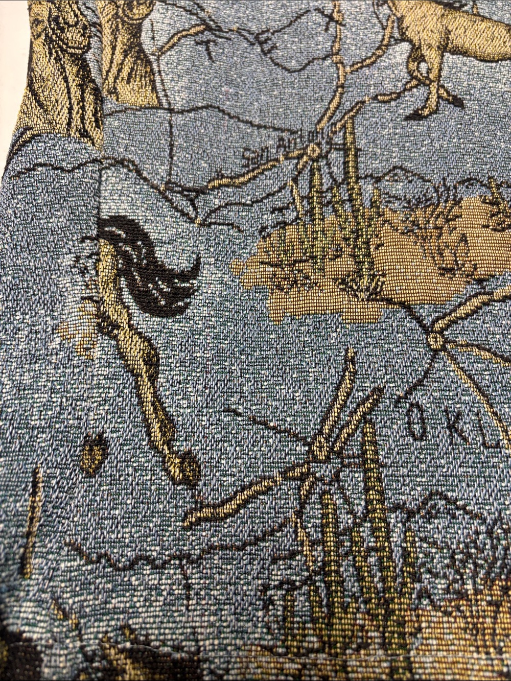 Southwest Canyon Women's Blue Horse Print Vest - Picture 9 of 11